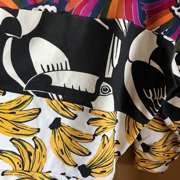 Farm Rio pattern block sweatshirt - Picture 6 of 8